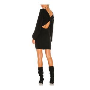 Majorelle 'Neva' Black Nylon Mini Dress Size XXS